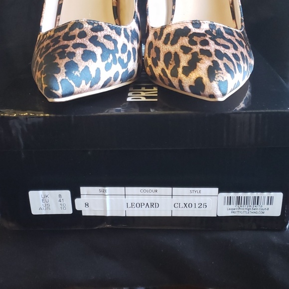 Leopard High Heels by PrettyLittleThing - Picture 6 of 8